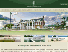 Tablet Screenshot of inwoodcc.org